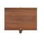 Table de chevet style Mid-Century moderne avec 1 porte queue d'aronde et port USB