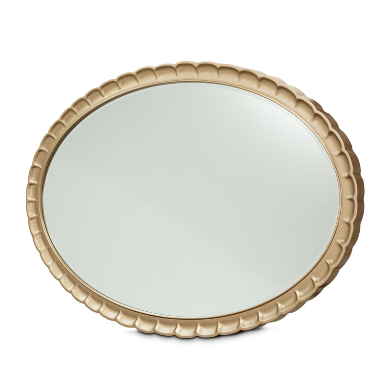 Malibu Crest Oval Beveled Mirror