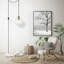 Luminaire suspendu simple à 1 lumière Blaklie-1259479790
