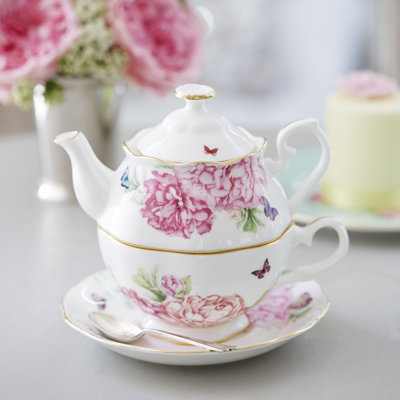 Service à thé en porcelaine tendre Royal Albert Miranda Kerr Friendship