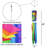 Double Sided 40'' H x 6'' W Polyester Wind Sock