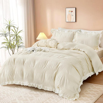 No Pattern Duvet Cover Set