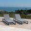 Ensemble de chaises longues inclinables Clian-1201970676