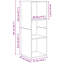 TV Cabinet Set Wall-Mounted 2 Pcs 37 X 37 X 142.5 Cm-381140628