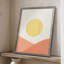 Simple Boho Sun II, reproduction encadrée - bois massif-1790124437