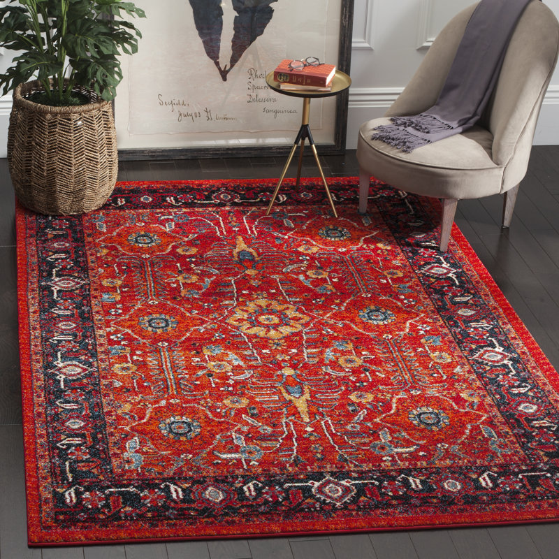 Wilber Oriental Hand Woven Area Rug, Rectangle 201 x 274 cm