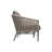 Archipelago 78'' Powder Coated Aluminum Outdoor Patio Sofa with Sunbrella® Cushions