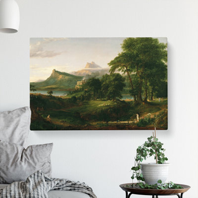 Arcadian by Thomas Cole - Wrapped Canvas