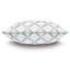 Brentwood Embroidered Cotton Blend Reversible Throw Pillow