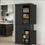 Armoire de cuisine, armoire de maison haute, armoire de rangement pour vestibule, armoire de rangement autoportante-130624553