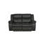 Causeuse inclinable en cuir Global United Transitional