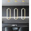 1-ring Modern Led Dimmable Chandelier Black-130135631