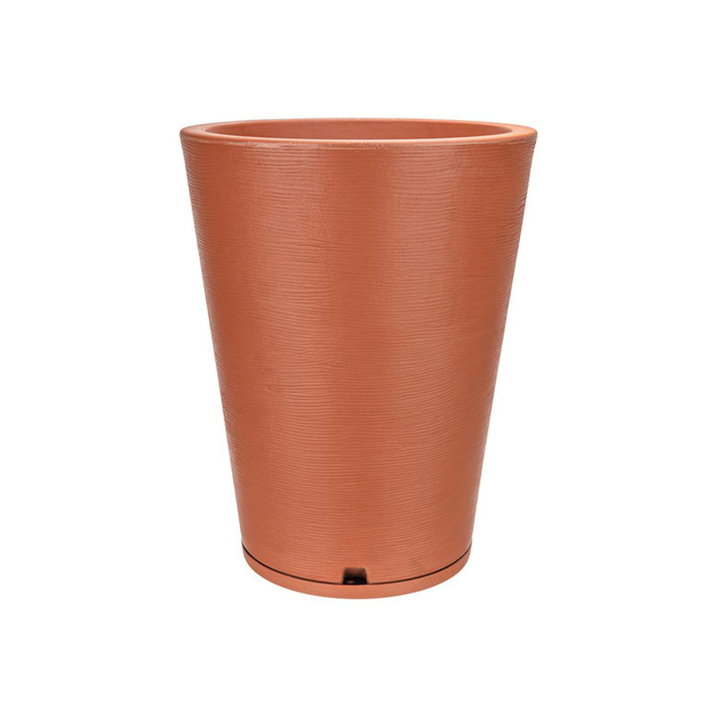 Genebra Pot Planter, Terracotta, 22.44" H x 17.32" W x 17.32" D