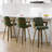26" Upholstered Swivel Counter & Bar Stool with Armrest-332863166-302295351