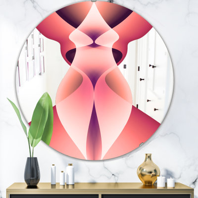 Miroir mural Mid-Century Nebulous Waves 1