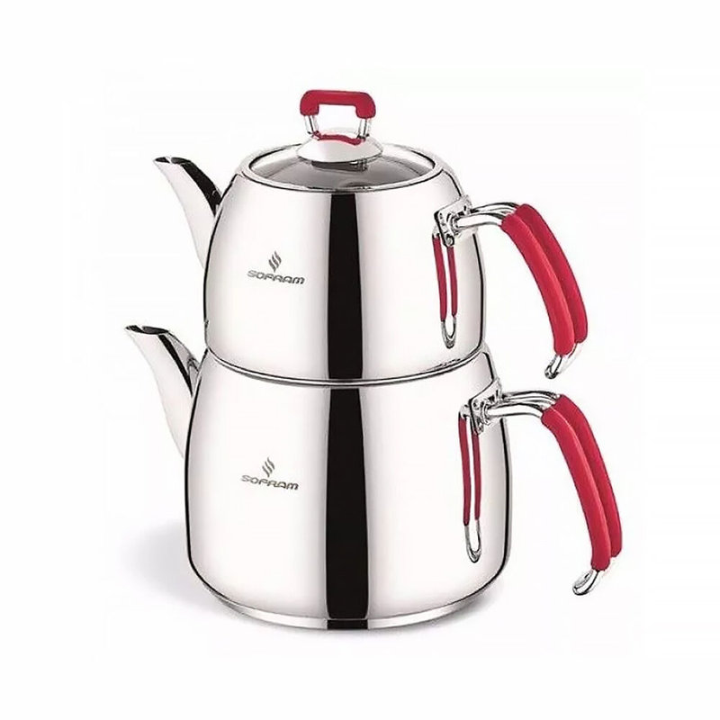 Théière en acier inoxydable Samovar (18/10) 3,4 pintes