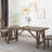1 Piece Rectangular Dining Table Without Chair