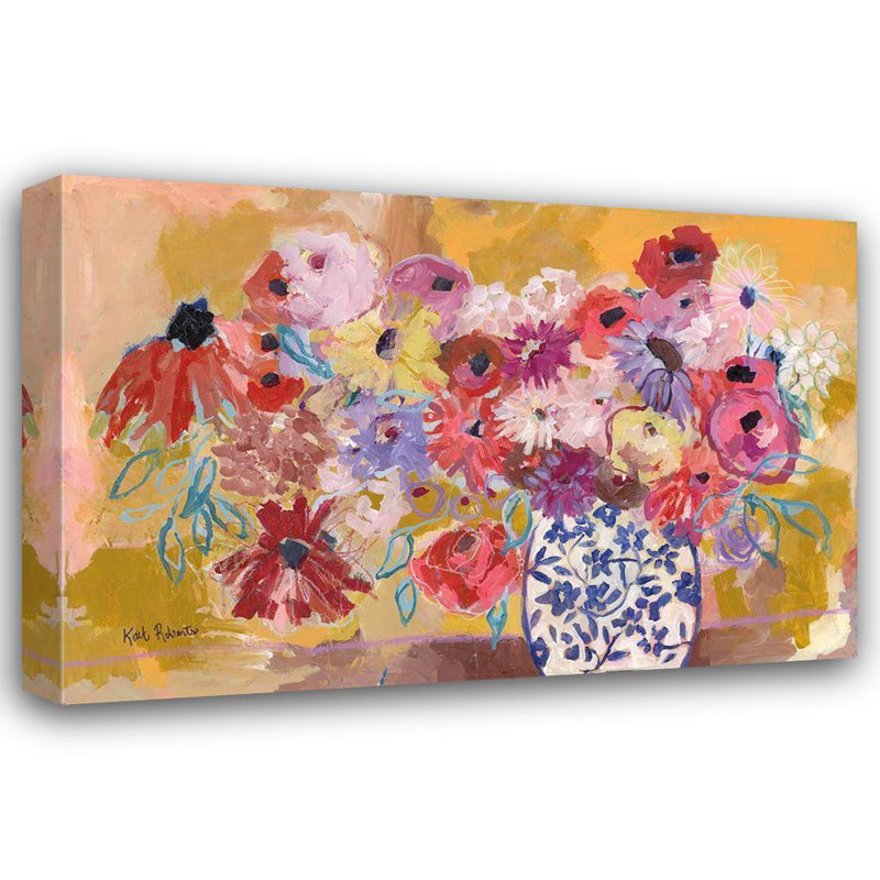 «Red Love Barrel Studio», œuvre d'art sur toile tendue par Kait Gallery: A Love Song For You, H 33 po x l 48 po