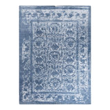 Overdyed One-of-a-Kind 9' 0" X 12' 1" Hand Knotted Area Rug