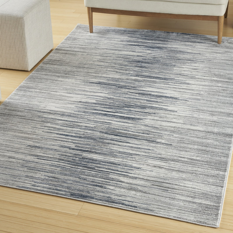 Brayden Studio® Friderika 7'10" x 9'10" Grey Modern Indoor Rug