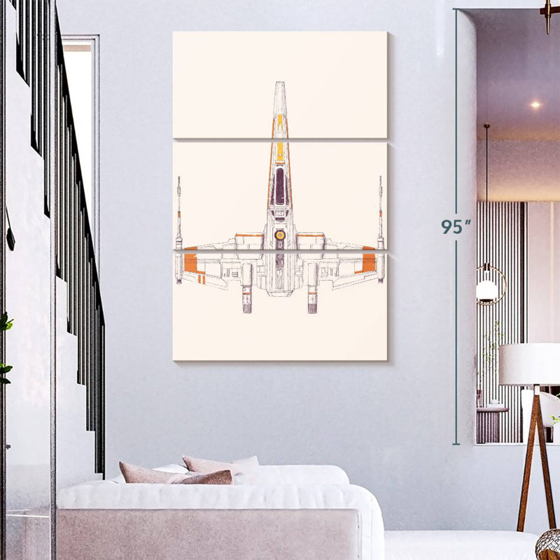 Oberle Spaceship, 74" H x 48" W