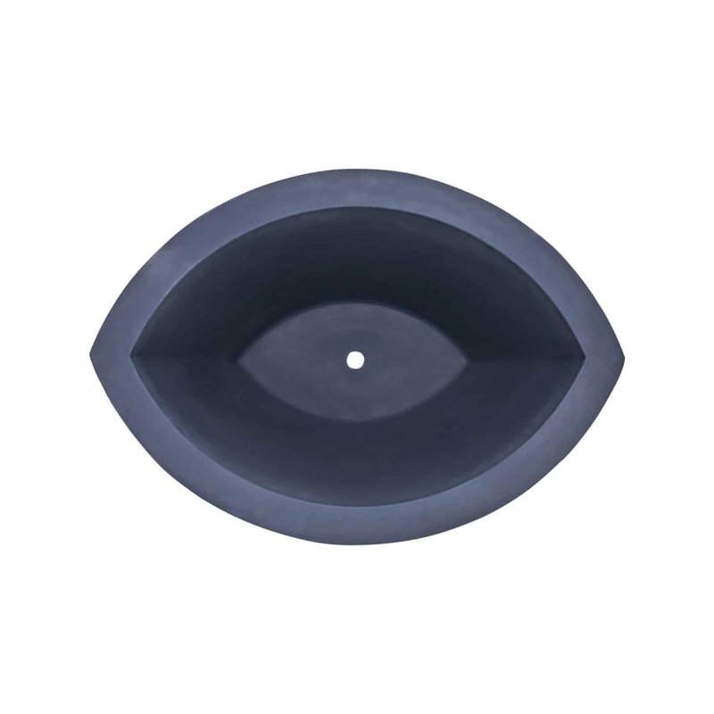 Modern Eye Unique Large Flowerpot, Midnight Blue
