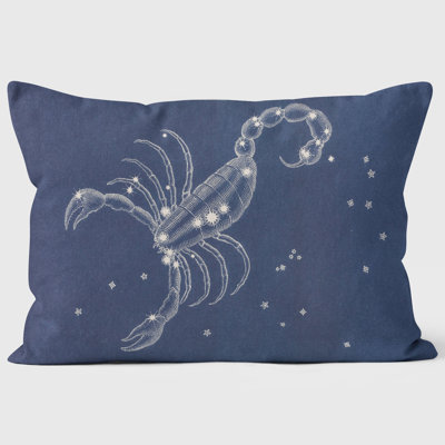 Scorpio Zodiac Sign - "Starry - Starry Night" Cushion