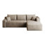 95" Cloud Sectional Sofa,Modern Minimalist Upholstered Couches, Comfort U Shaped Sofa for Living Room,Deep Seat Corner Couch,No Assembly Required,Camel( (Plush Corduroy Fabric)