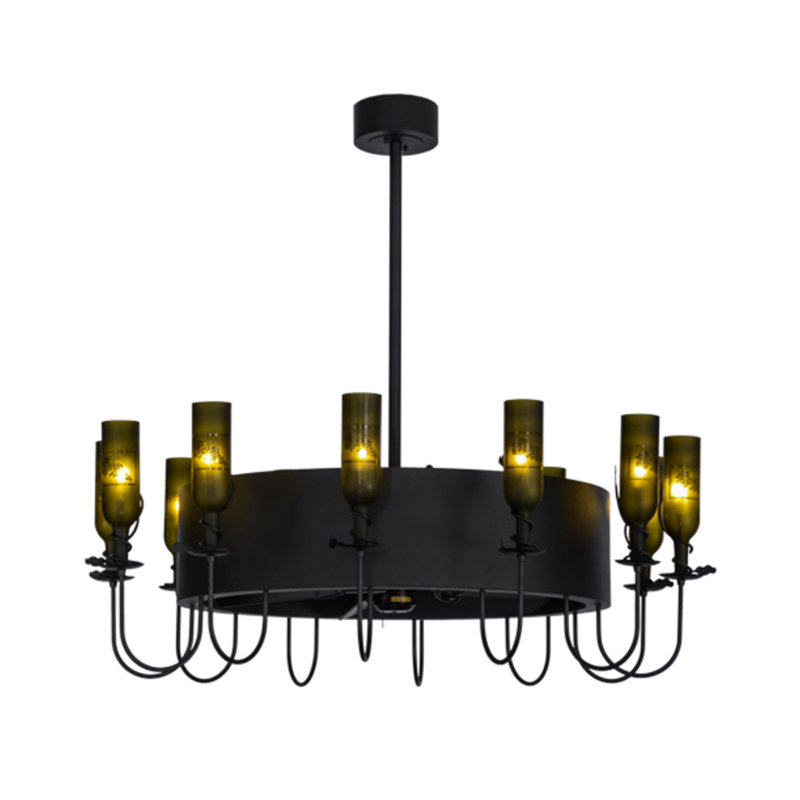 Tuscan Vineyard Downrod Ceiling Fan