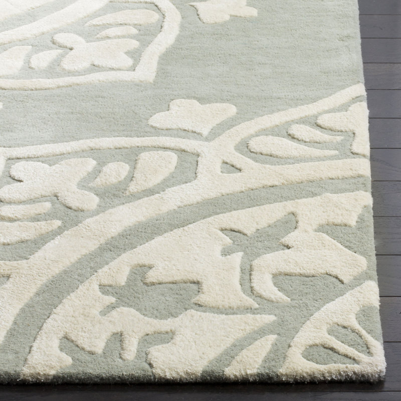 Cruz Hand Tufted Wool Geometric Rug, Runner 2'3" x 7'