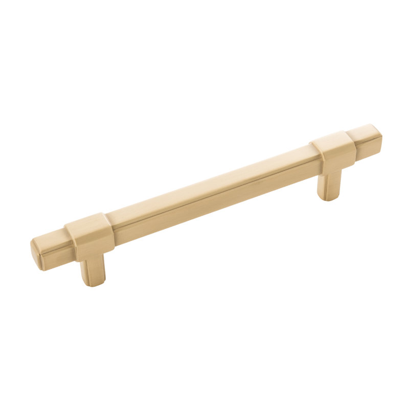 Monroe Bar / Handle Pull, Brushed Golden Brass