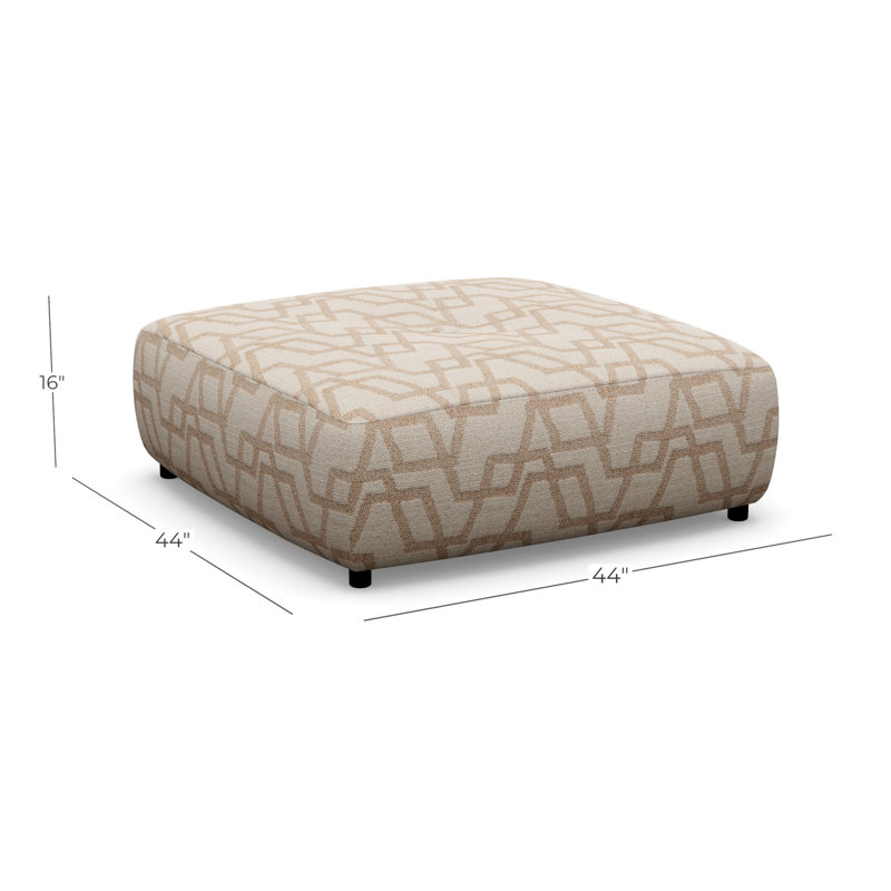 Pouf Square Ottoman, Perky 855412