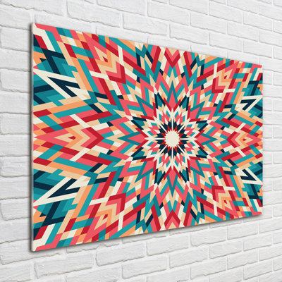 Kaleidoscope - No Frame Print on Glass