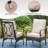 Arnisa Outdoor Dining Armchair with Cushions