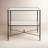 Allenhurst Mirrored Glass Top End Table