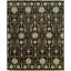 Wool Oriental Area Rug in Black-620278343