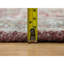 Tapis de couloir oriental en laine rouge 2 pi 7 po x 14 pi Heris Revival