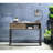 Versatile Rustic Writing Desk With Sturdy Construction And Practical Storage