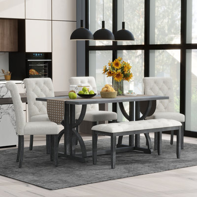 Modern Tillander Rectangular 6-Piece 59.8