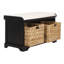 Briananthony Linen Upholstered Storage Bench-122846474
