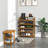 24 Pair Stackable Shoe Rack