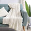 Jeté en tricot torsadé de 50 po x 70 po Dublin-17049650