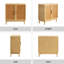 Armoire multimédia Ori Rattan