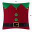 Housse de coussin décoratif de Noël 18 po x 18 po