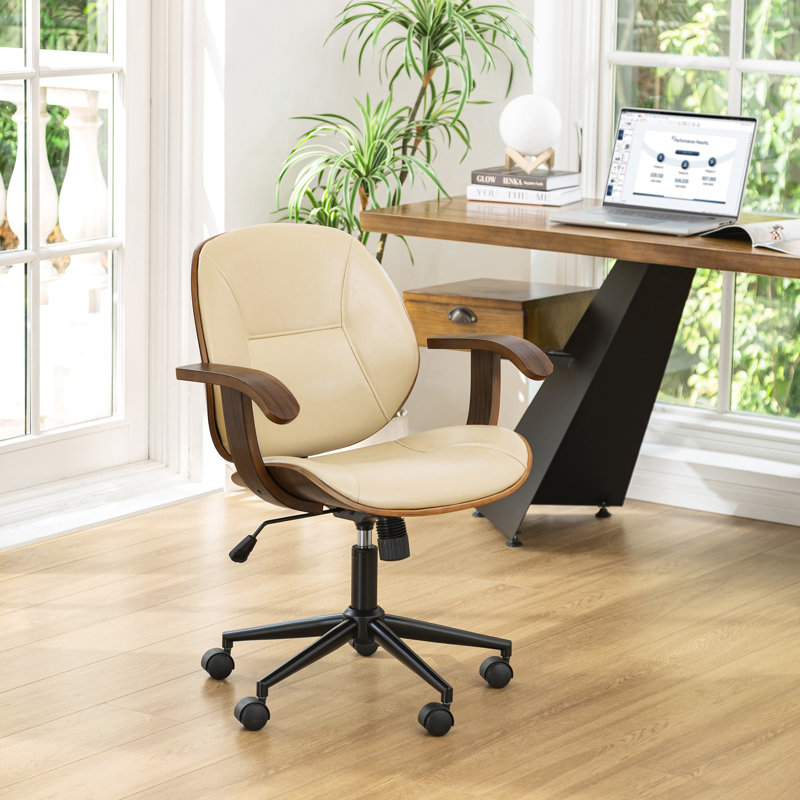 Chaise de travail Swader, Crème