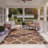 Courtyard Performance Geometric Indoor/Outdoor Area Rug-1440985705