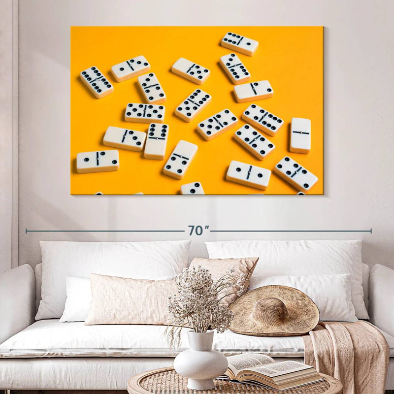Senne Messy Dominoes, 24" H x 36" W