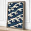 Rhythmic Waves Japandi - Wrapped Canvas-523139208-523139200