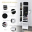 Glass Jewellery Chest with Mirror