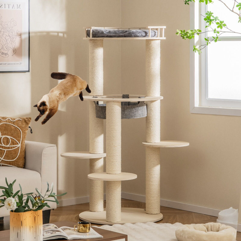 Turin 59.06cm H Cat Tree